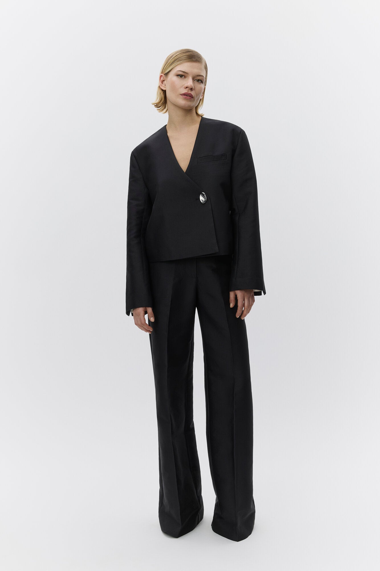 Sookie Shiny blazer - sort